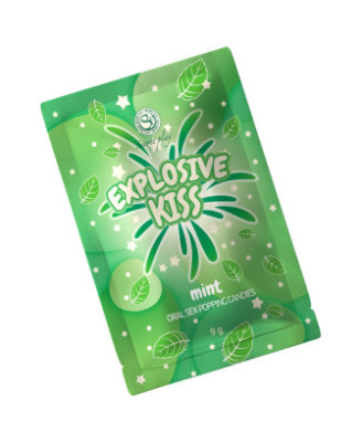Bonbons pétillants à la menthe spécial sexe oral 